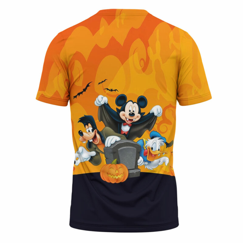 Mickey and Donald Duck Goofy Halloween T-shirt, Disney Halloween T-shirt, Halloween T-shirt