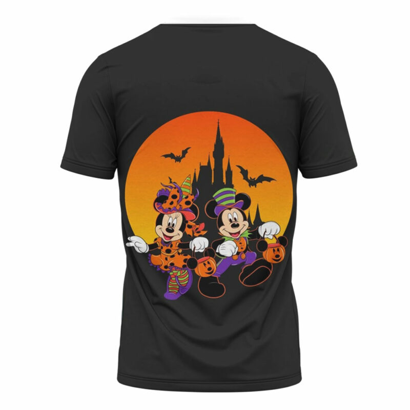 Mickey and Minnie Halloween T-shirt, Disney Halloween T-shirt, Halloween T-shirt