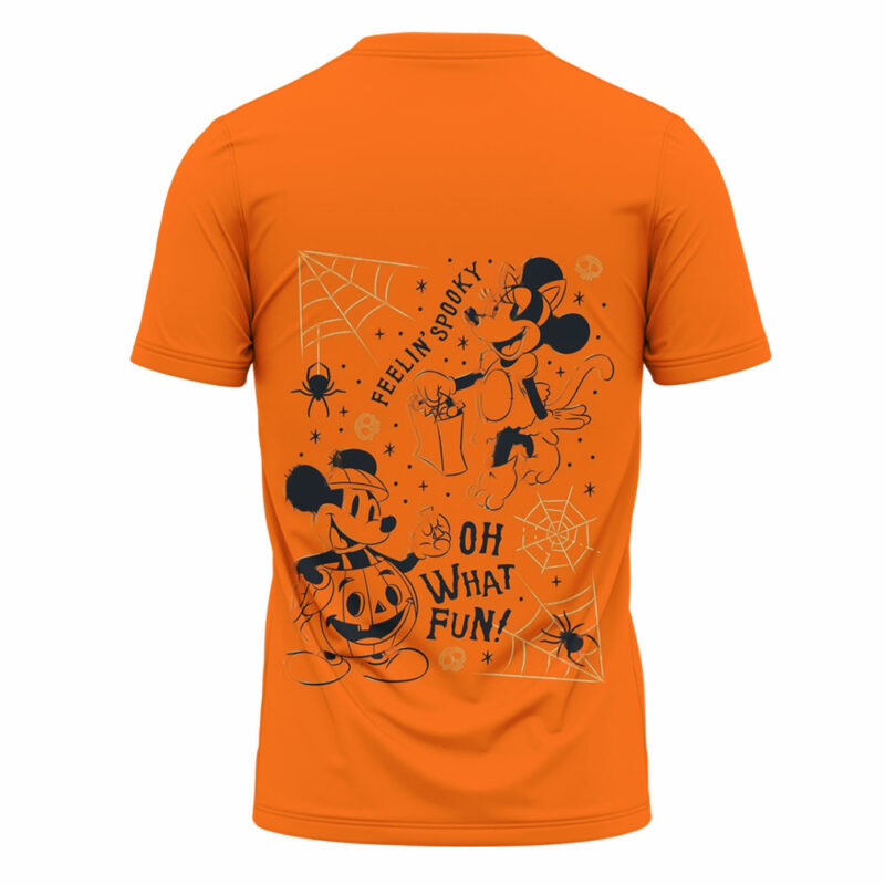 Mickey and Minnie Feelin Spooky Oh What Fun! Halloween T-shirt, Disney Halloween T-shirt, Halloween T-shirt