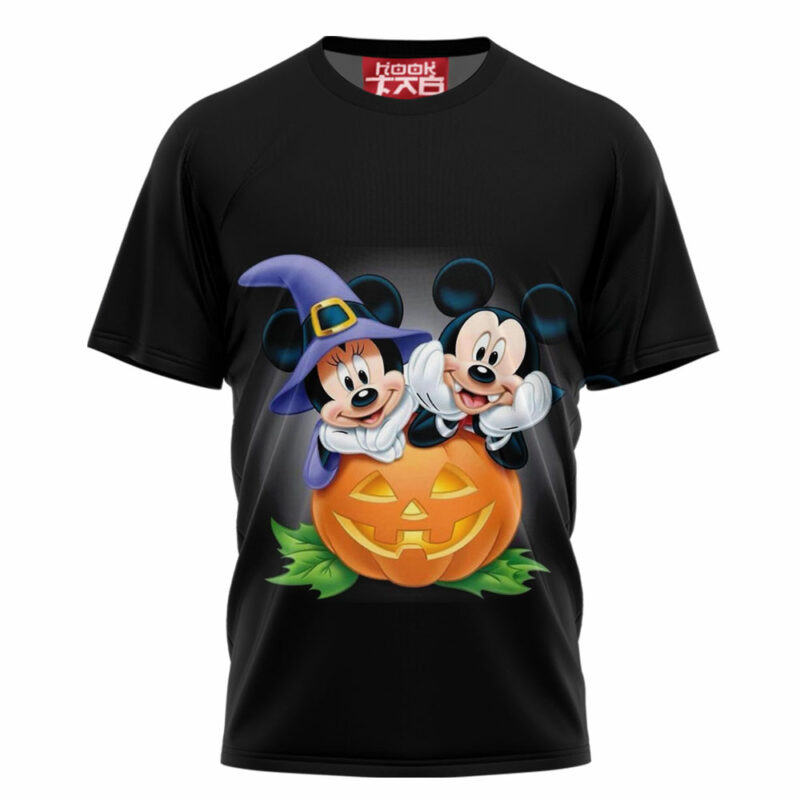 Mickey and Minnie Halloween T-shirt, Disney Halloween T-shirt, Halloween T-shirt