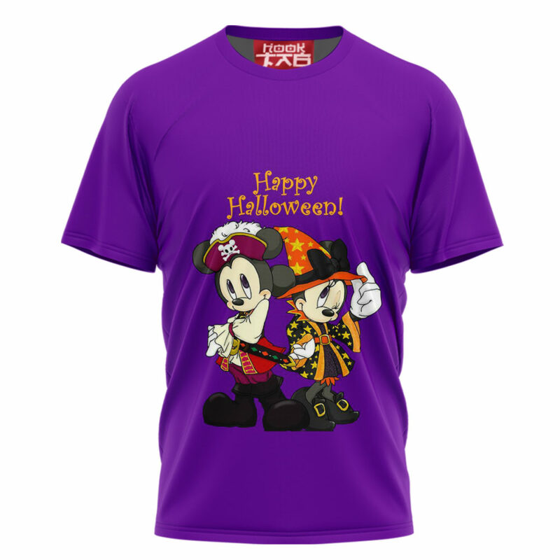 Mickey and Minnie Halloween T-shirt, Disney Halloween T-shirt, Halloween T-shirt