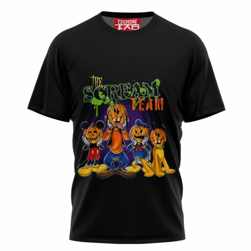 Mickey Mouse with Friends Halloween T-shirt, Disney Halloween T-shirt, Halloween T-shirt