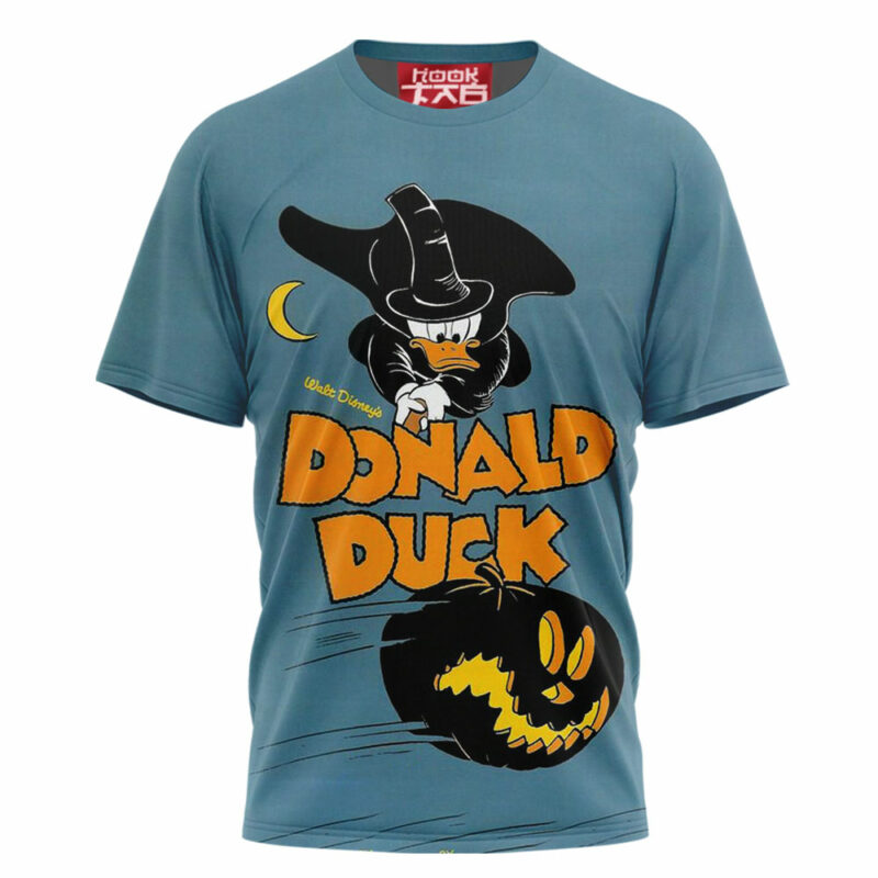 Donald Duck Halloween T-shirt, Disney Halloween T-shirt, Halloween T-shirt