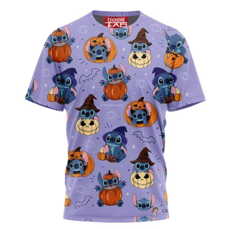 Stitch Halloween T-shirt, Lilo & Stitch T-shirt, Disney Halloween T-shirt, Halloween T-shirt