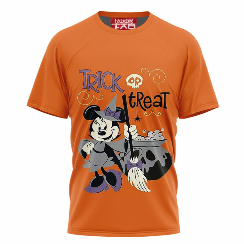 Minnie Trick or Treat Halloween T-shirt, Disney Halloween T-shirt, Halloween T-shirt