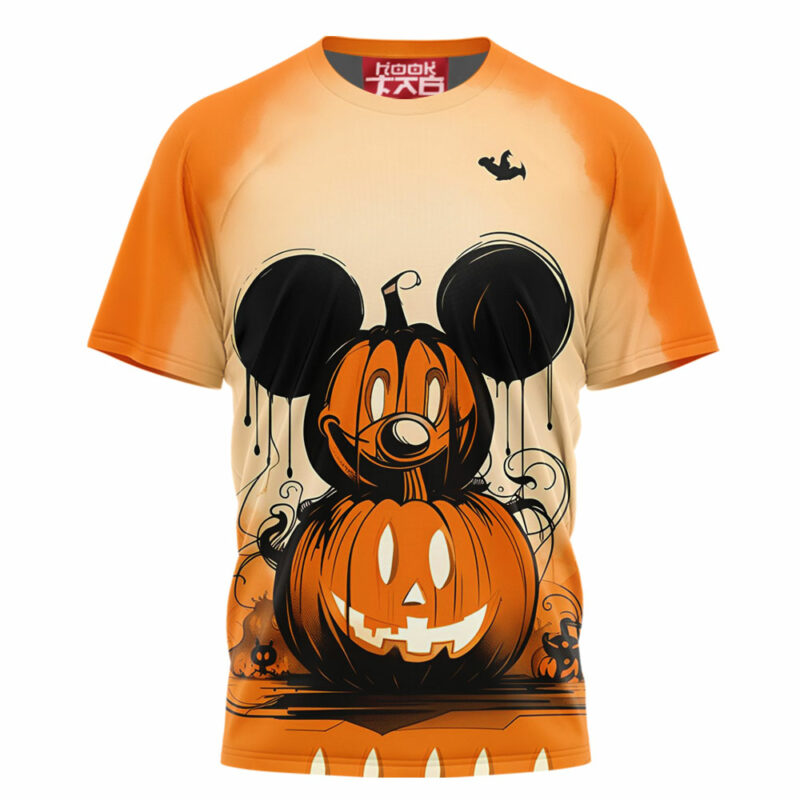 Mickey Mouse with Friends Happy Halloween T-shirt, Disney Halloween T-shirt, Halloween T-shirt