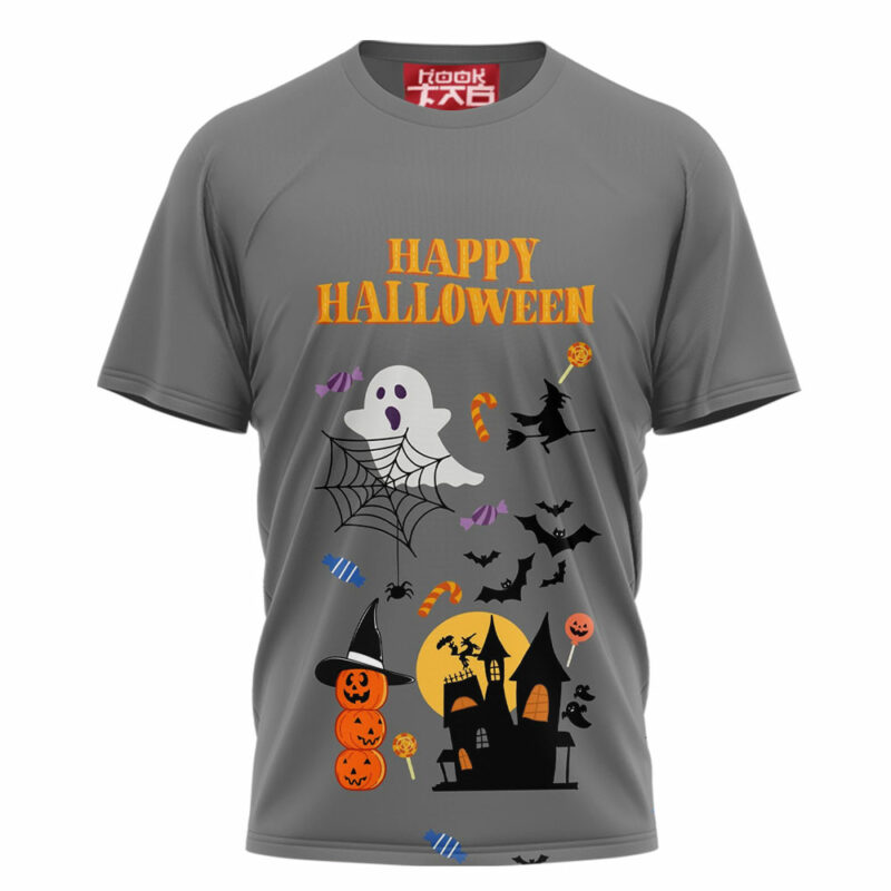 Ghost Happy Halloween Trick or Treat T-shirt, Disney Halloween T-shirt, Halloween T-shirt