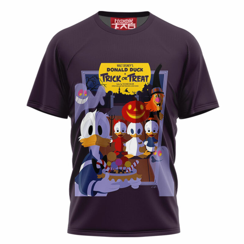 Mickey and Minnie Trick or Treat Halloween T-shirt, Disney Halloween T-shirt, Halloween T-shirt