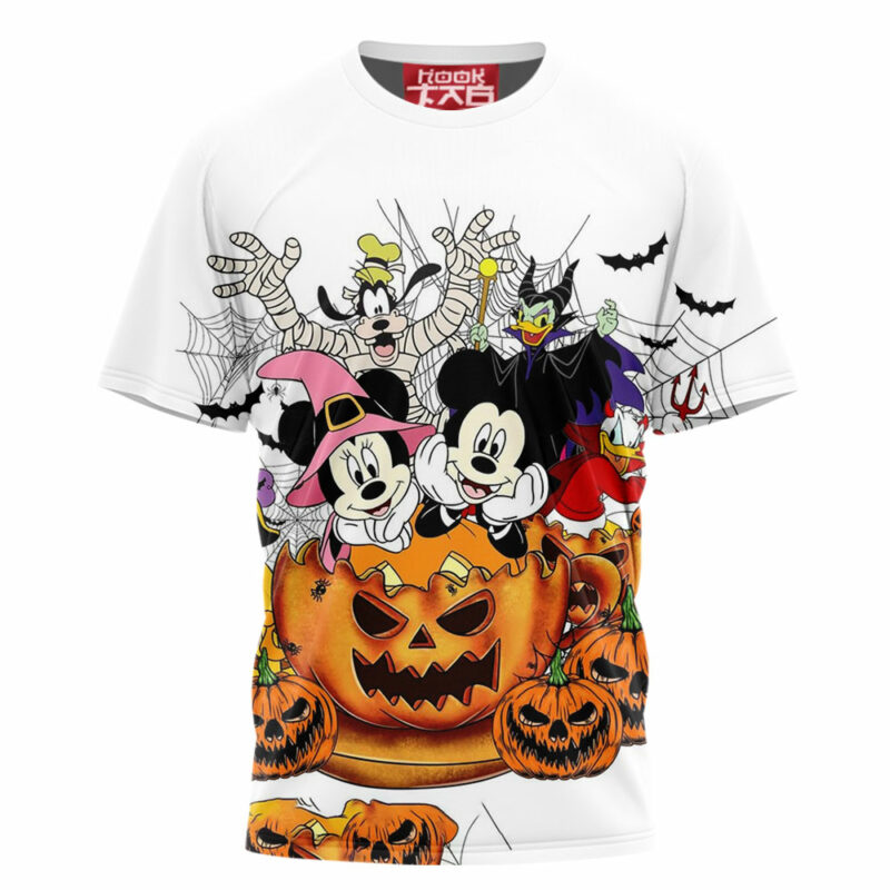 Mickey Mouse with Friends Trick or Treat Halloween T-shirt, Disney Halloween T-shirt, Halloween T-shirt