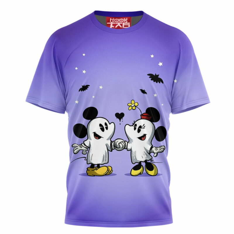 Mickey and Minnie Halloween T-shirt, Disney Halloween T-shirt, Halloween T-shirt