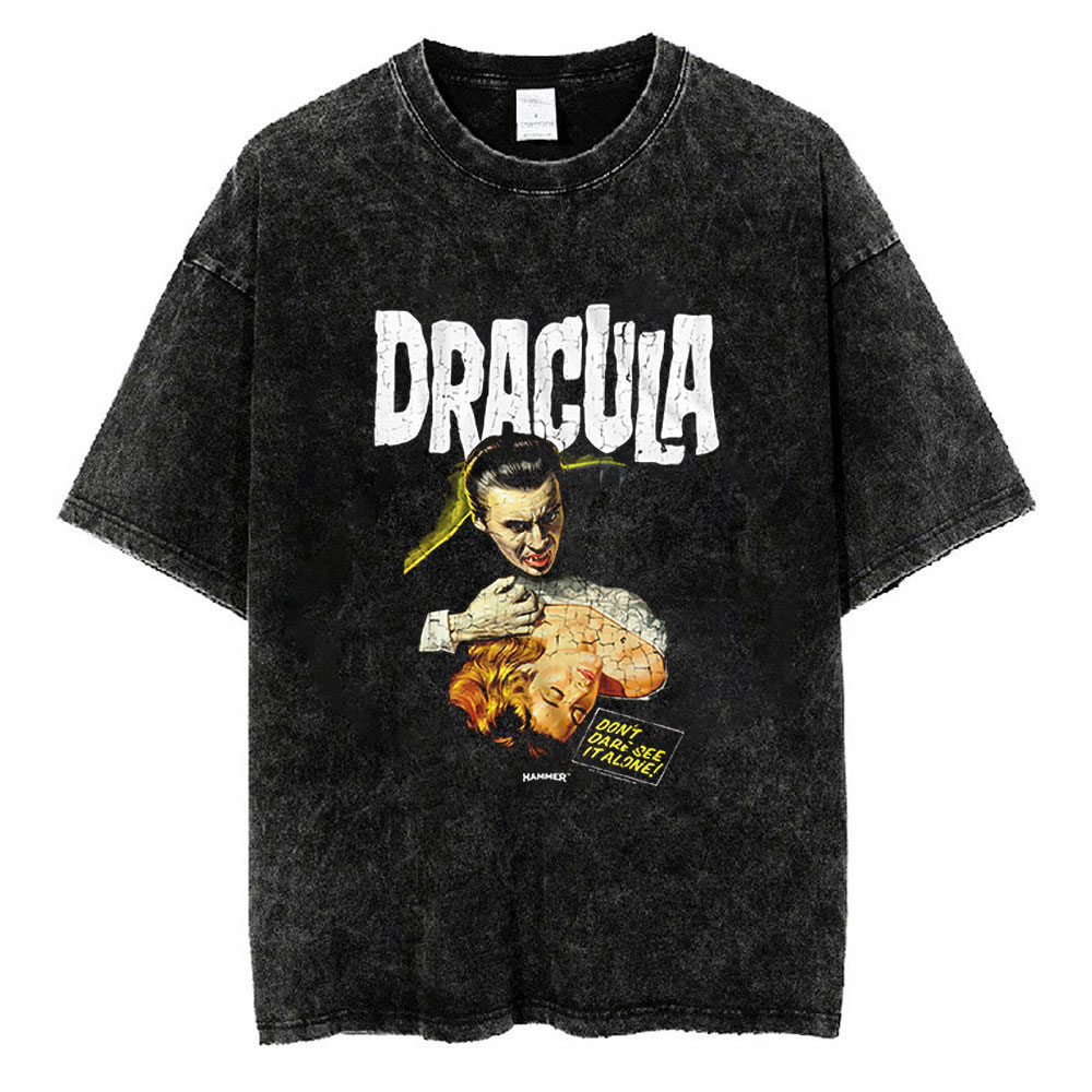 Distressed Dracula Hammer Films T-Shirt, Dracula T-shirt, Halloween T-shirt