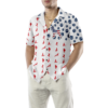 Doberman American Flag Hawaiian Shirt