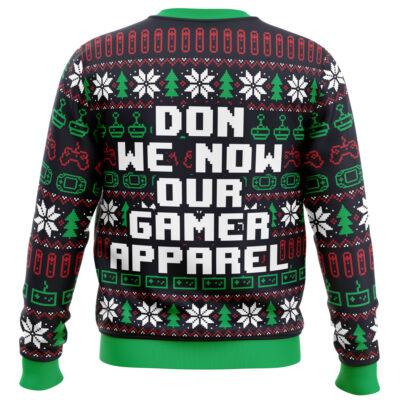 Don We Now Our Gamer Ugly Christmas Sweater