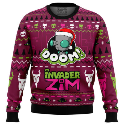 Doom Invader Zim Ugly Christmas Sweater