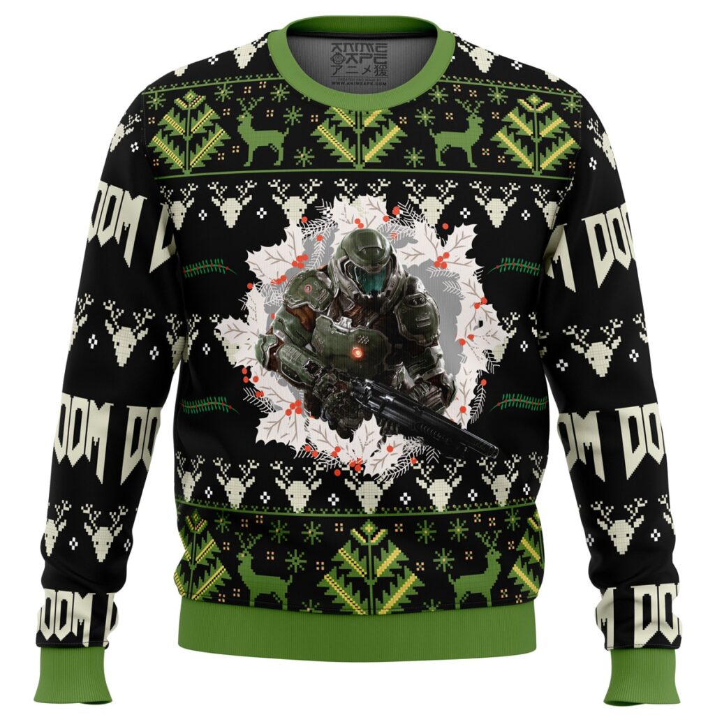 Doom v2 Ugly Christmas Sweater