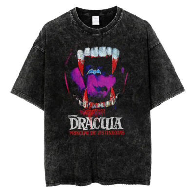 Dracula Vampire Teeth Hammer Films T-Shirt, Dracula T-shirt, Halloween T-shirt