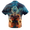 Goku Blue Hawaiian Shirt, Dragon Ball Z Hawaiian Shirt