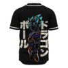 Goku Blue Baseball Jersey, Dragon Ball Z Baseball Jersey