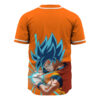 Goku Blue Baseball Jersey, Dragon Ball Z Baseball Jersey