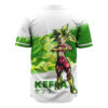 Kefla Baseball Jersey, Dragon Ball Z Baseball Jersey