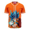 Goku Blue Baseball Jersey, Dragon Ball Z Baseball Jersey