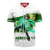 Android 17 Baseball Jersey, Dragon Ball Z Baseball Jersey