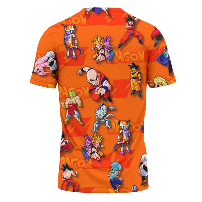 Goku & Majin Boo & Krillin T-shirt, Dragon Ball Z T-shirt