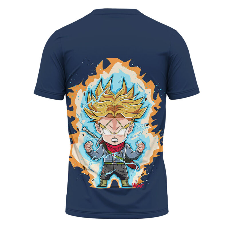 Future Trunks Saga Super Saiyan Chibi T-shirt, Dragon Ball Z T-shirt