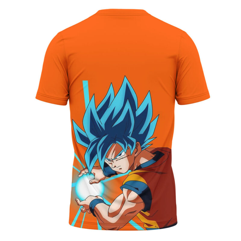 Goku Blue T-shirt, Dragon Ball Z T-shirt