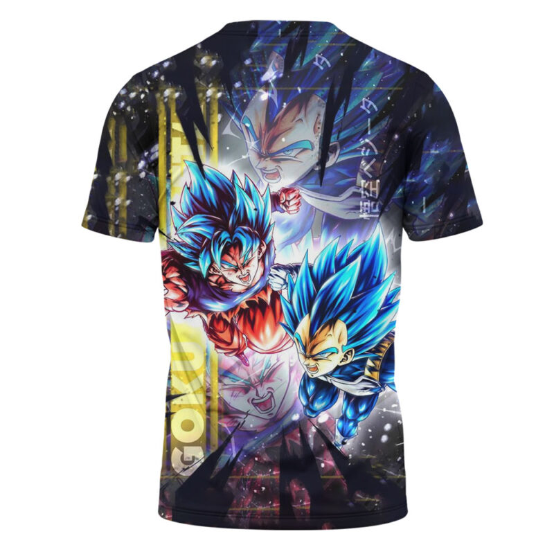 Goku Blue T-shirt, Dragon Ball Z T-shirt