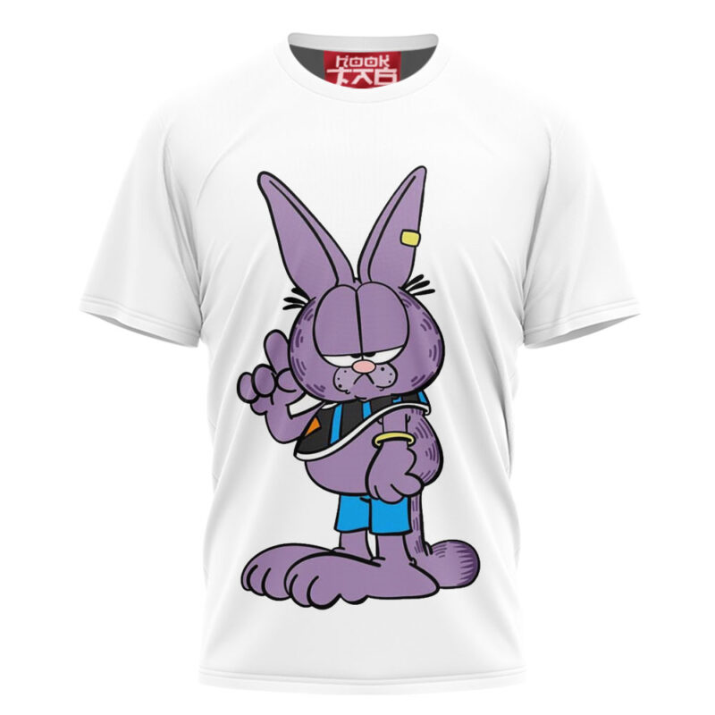 Garfield Cosplay Berus T-shirt, Dragon Ball Z T-shirt