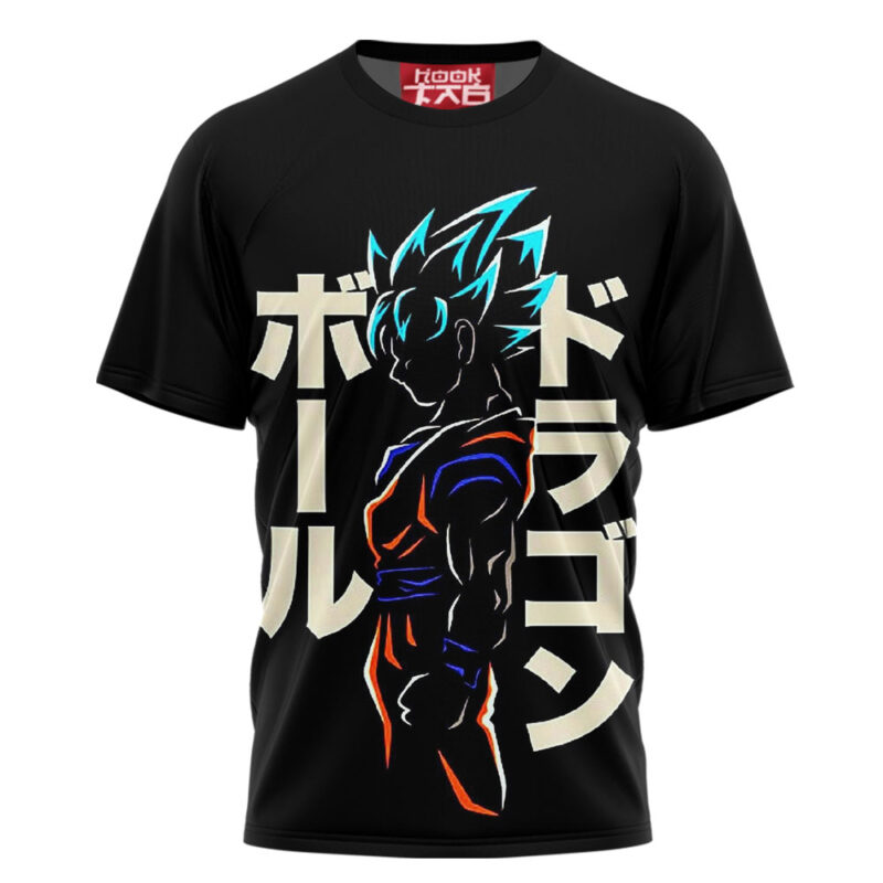 Goku Blue T-shirt, Dragon Ball Z T-shirt