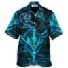 Dragon Blue Lighting And The Witch - Hawaiian Shirt