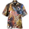 Dragon Gold Merry Christmas Amazing - Hawaiian Shirt