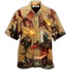 Dragon Love Life Fighting The Knights - Hawaiian Shirt