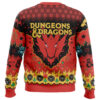 Ruby Dragon Dungeons and Dragons Ugly Christmas Sweater