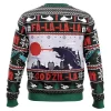 FaLaLaLa Godzil-La Godzilla Ugly Christmas Sweater