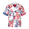 Floral Bluebonnet Don't Mess With Texas Hawaiian Shirt For Men