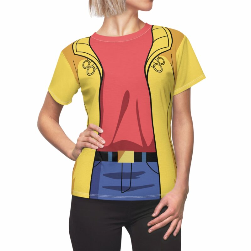 Jubilee Women's T-shirt, X-Men 1997 Costume, Halloween Costume