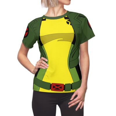 Rogue Women's T-shirt, X-Men 1997 Costume, Halloween Costume