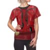 Red Jacket Women's T-shirt, Descendants 4 The Rise Of Red Costume, Halloween Costume