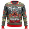 Fullmetal Alchemist Alt Ugly Christmas Sweater