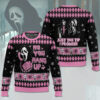 No you Hang Up Ghostface Ugly Sweater