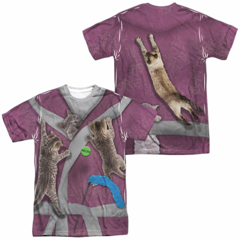 Crazy Cat Lady T-shirt, Costume T-shirt