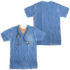 Halloween Blue Nurse T-shirt