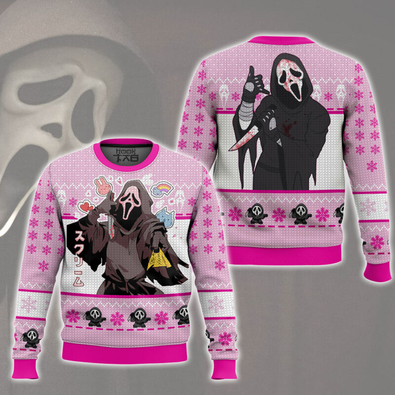 Ghostface Ugly Sweater