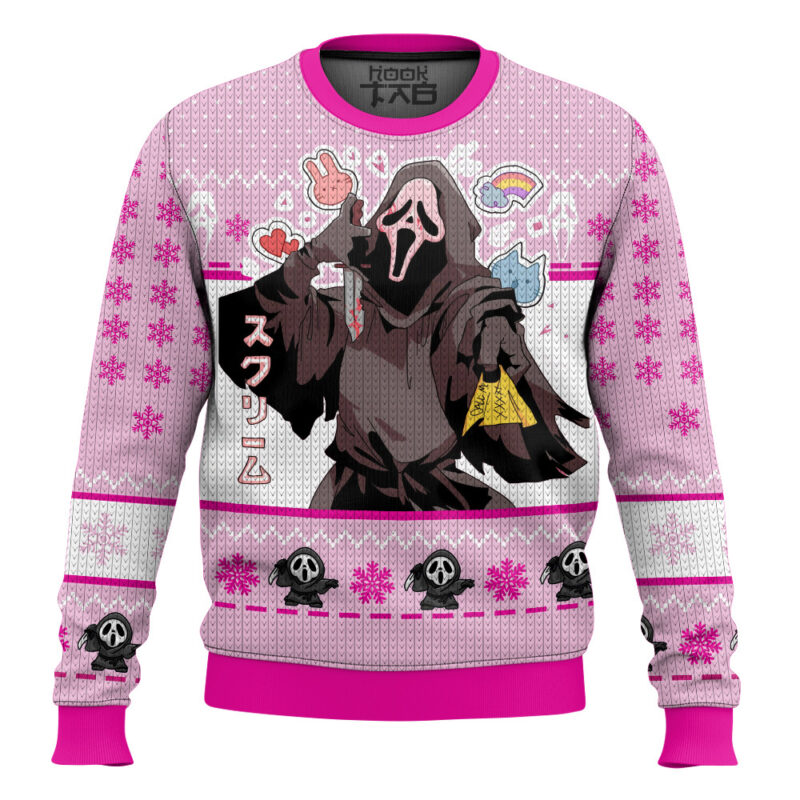 Ghostface Ugly Sweater