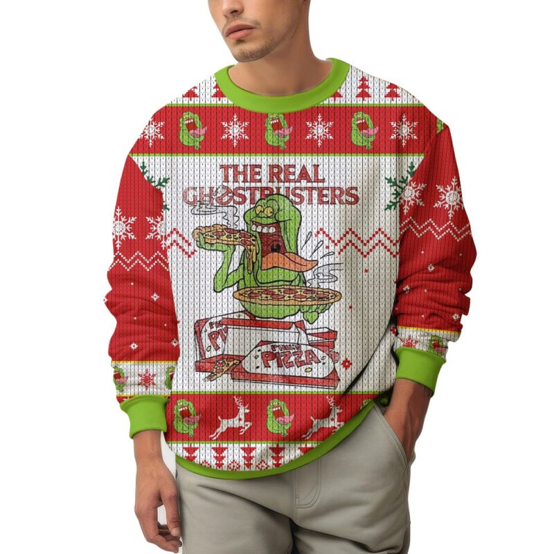 Slimer - The Real Ghostbusters Ugly Sweater