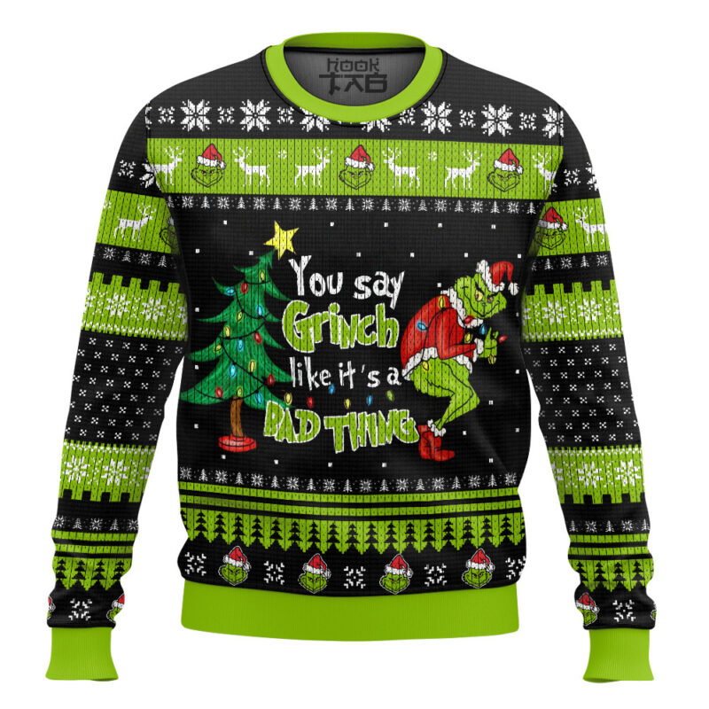 The Grinch Ugly Sweater