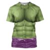 Incredible Hulk Cosplay Costumes- T-shirts For Men